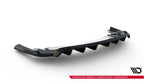 Splitter trasero Porsche Taycan Turbo S Mk1 (con barras verticales)