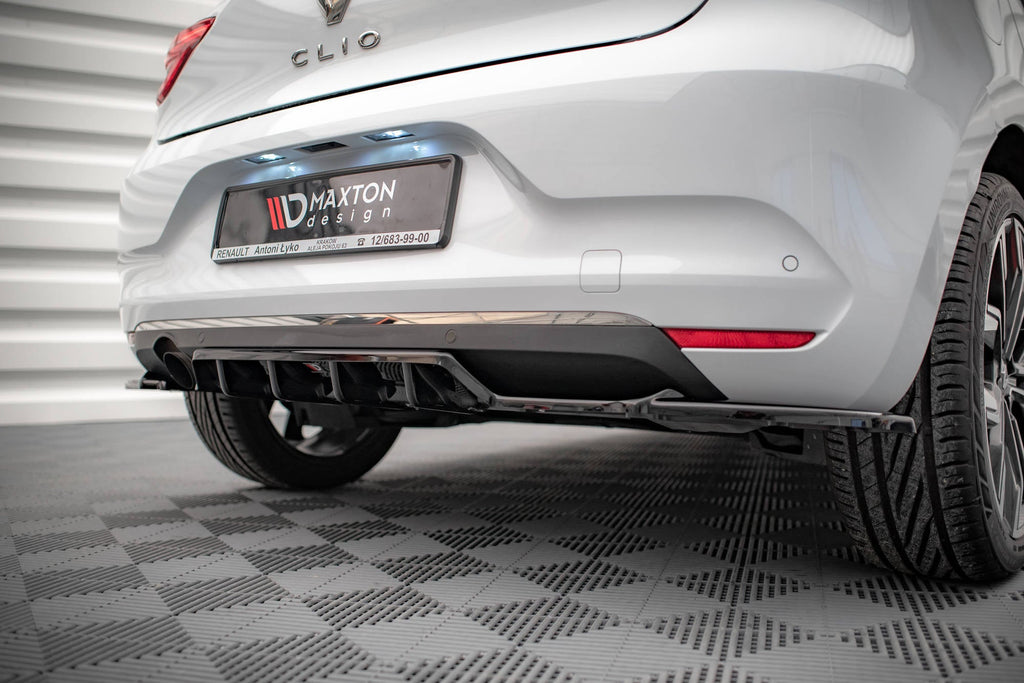 Splitter trasero Renault Clio Mk5 (con barras verticales)