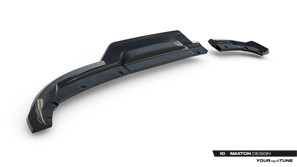 Renault Clio Mk5 Facelift Rear Diffuser (with vertical strakes)