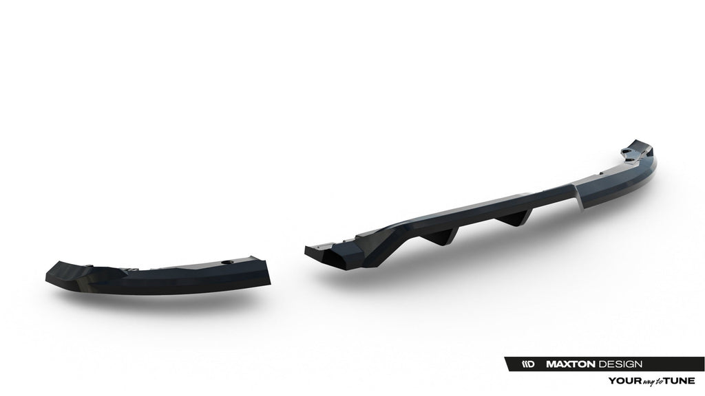 Renault Clio Mk5 Facelift Rear Diffuser (with vertical strakes)