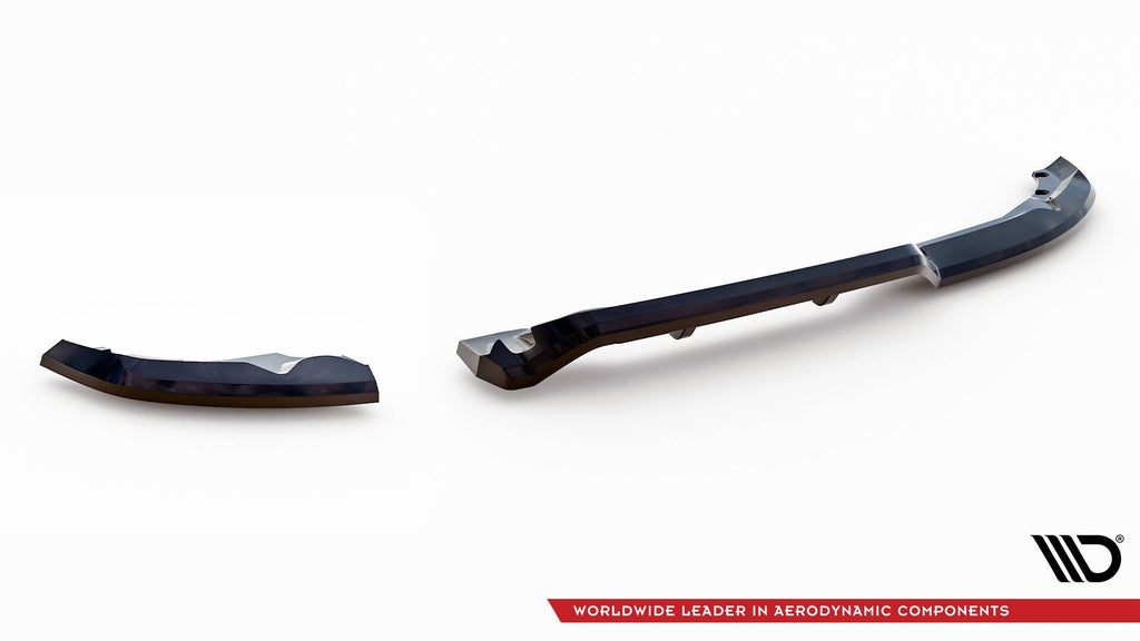 Splitter trasero Renault Clio R.s. Line Mk5 (con barras verticales)