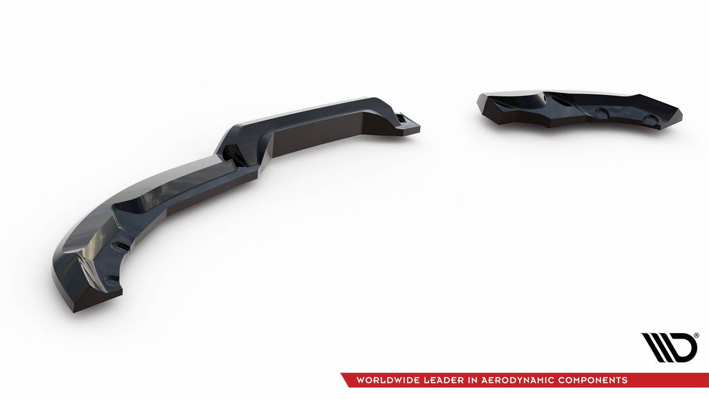 Splitter trasero Renault Clio R.s. Line Mk5 (con barras verticales)
