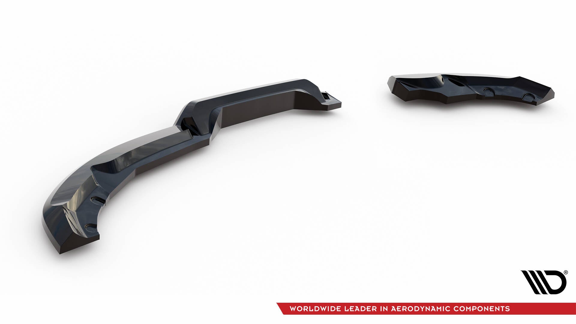 Splitter trasero Renault Clio R.s. Line Mk5 (con barras verticales)