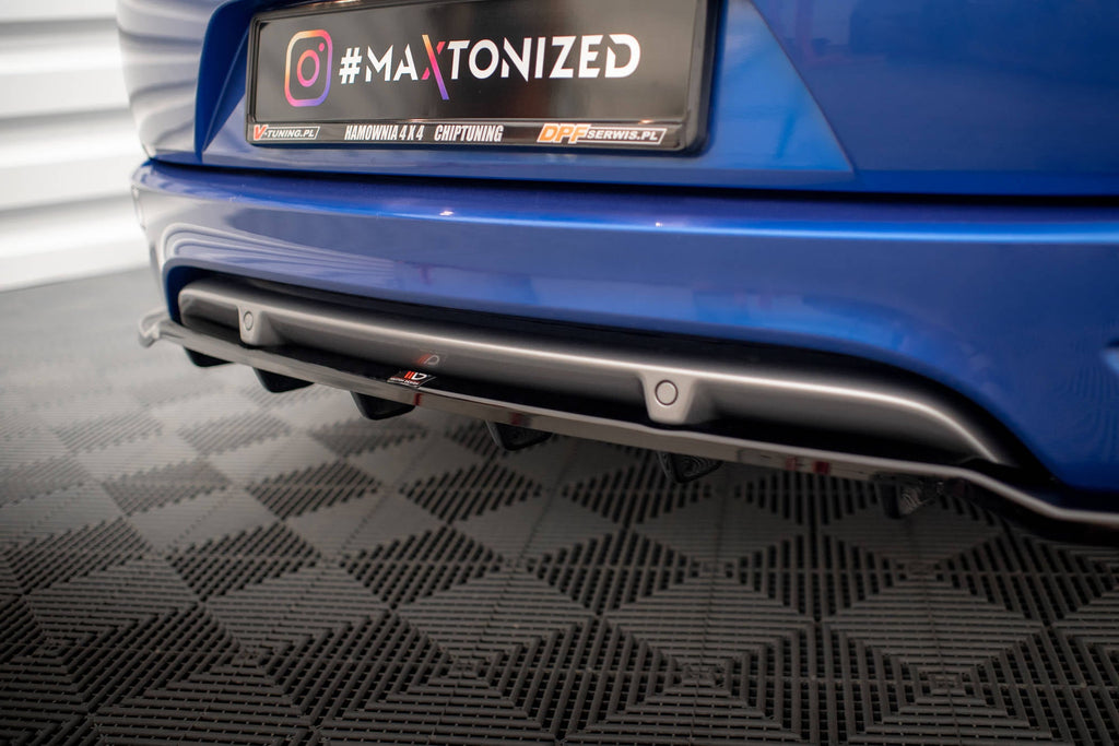 Splitter trasero Renault Mégane GT Line Grandtour Mk3 Facelift (con barras verticales)