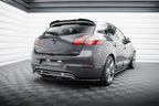 Splitter trasero Renault Mégane GT Mk3 Facelift (con barras verticales)