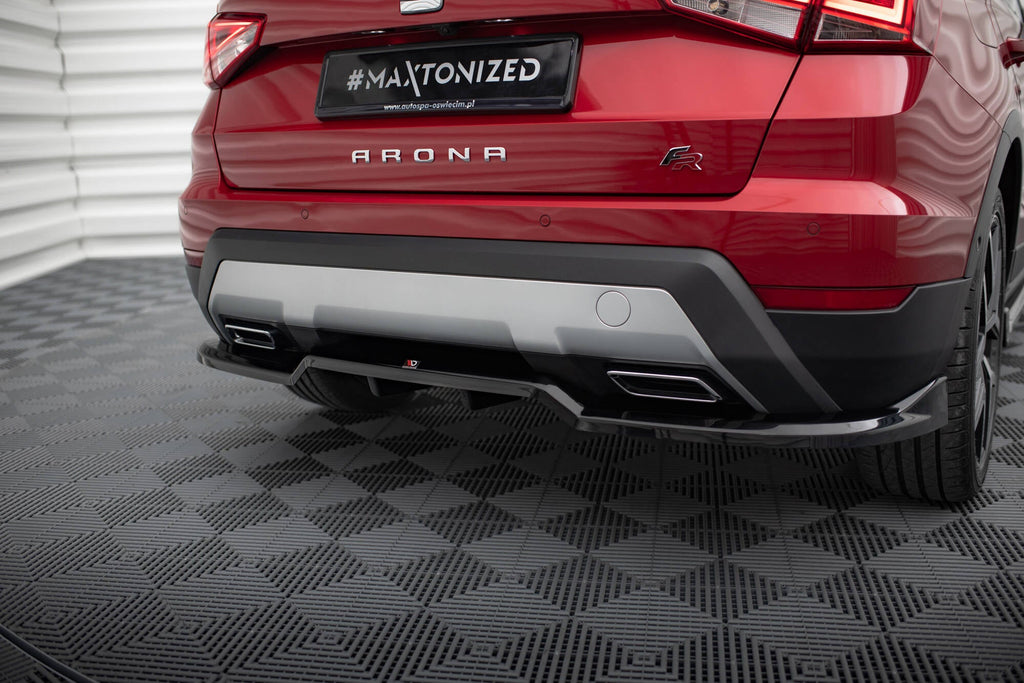Splitter trasero Seat Arona FR Mk1 (con barras verticales)