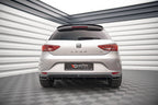 Splitter trasero Seat León Hatchback Mk3 (con barras verticales)