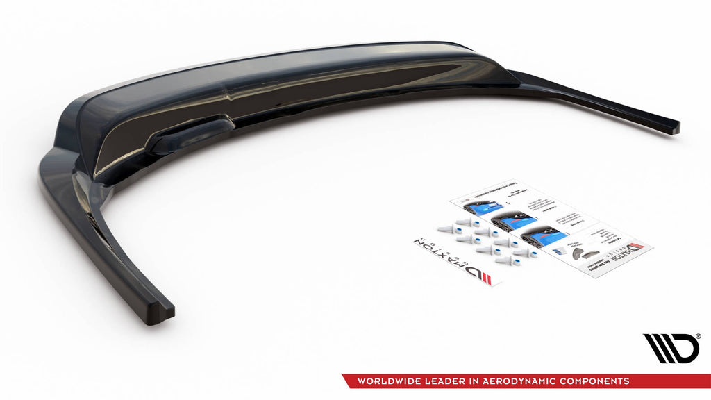 Splitter trasero Skoda Fabia Combi Mk3 Facelift (con barras verticales)