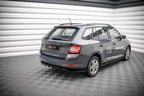 Splitter trasero Skoda Fabia Combi Mk3 Facelift (con barras verticales)