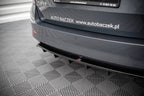 Splitter trasero Skoda Fabia Combi Mk3 Facelift (con barras verticales)