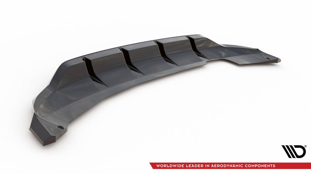 Rear splitter Skoda Fabia Monte Carlo Mk4 (with vertical bars)