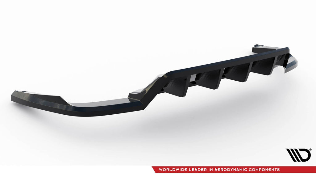 Splitter trasero Skoda Kodiaq RS Mk1 / Mk1 Facelift (con barras verticales)