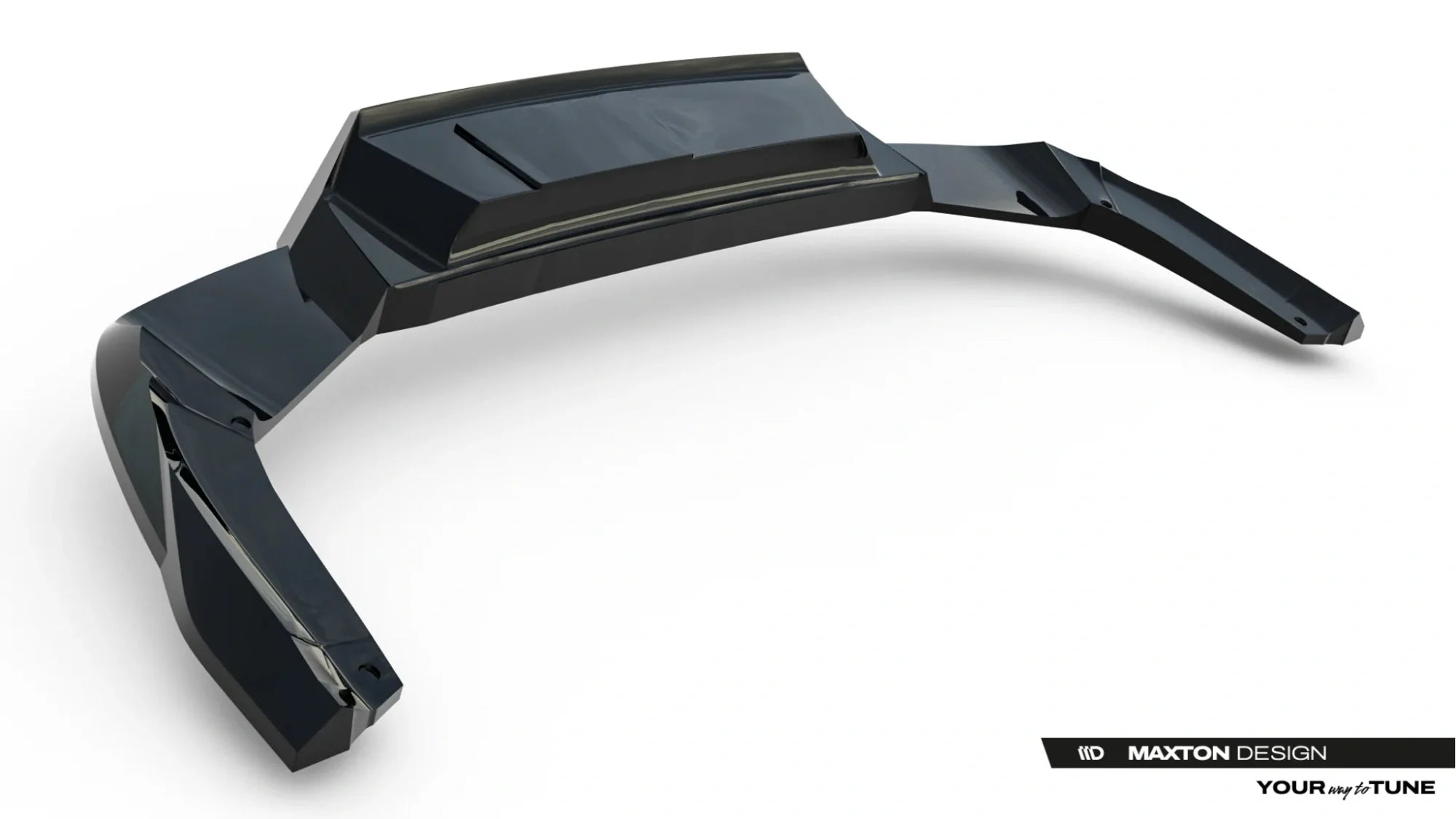 Splitter trasero Skoda Kodiaq RS Mk2 (con barras verticales)