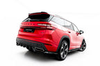 Splitter trasero Skoda Kodiaq RS Mk2 (con barras verticales)