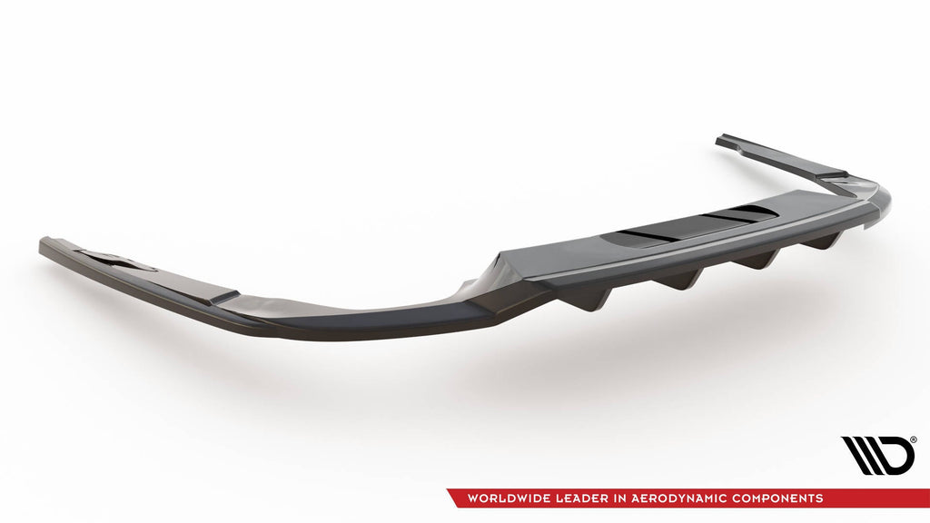 Splitter trasero Skoda Octavia Sportline Mk4 (con barras verticales)