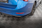 Splitter trasero Skoda Octavia Sportline Mk4 (con barras verticales)