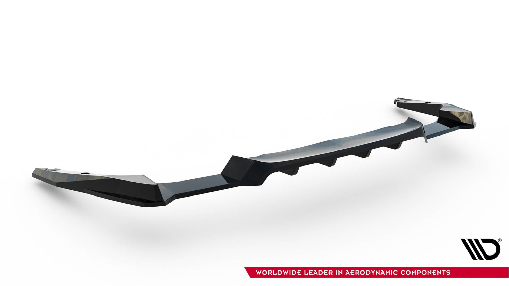 Splitter trasero Subaru Impreza WRX STI Mk3 Facelift (con barras verticales)