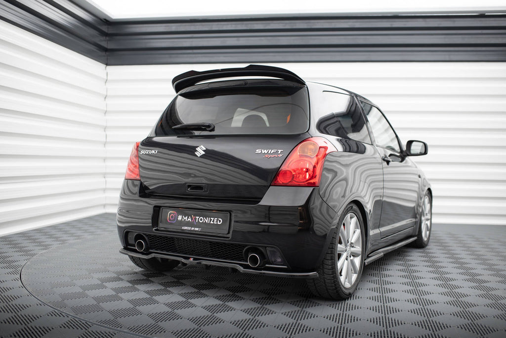 Rear diffuser Suzuki Swift Sport Mk4 (with vertical strakes)