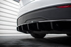Splitter trasero Tesla Model X Mk1 Facelift (con barras verticales)