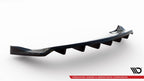 Splitter trasero Tesla Model X Mk1 Facelift (con barras verticales)