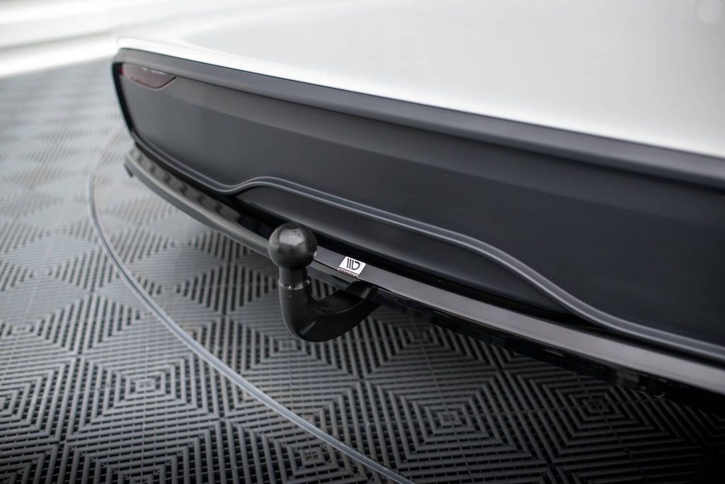 Splitter trasero Tesla Model X Mk1 Facelift (con barras verticales)