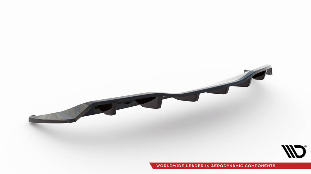 Splitter trasero Tesla Model Y Mk1 (con barras verticales)