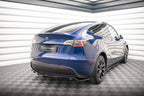 Splitter trasero Tesla Model Y Mk1 (con barras verticales)