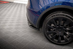 Splitter trasero Tesla Model Y Mk1 (con barras verticales)
