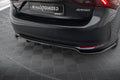 Splitter trasero Toyota Avensis Sedán Mk3 Facelift (con barras verticales)