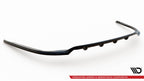 Toyota Avensis Saloon Mk3 Facelift Rear Diffuser (with vertical fins)