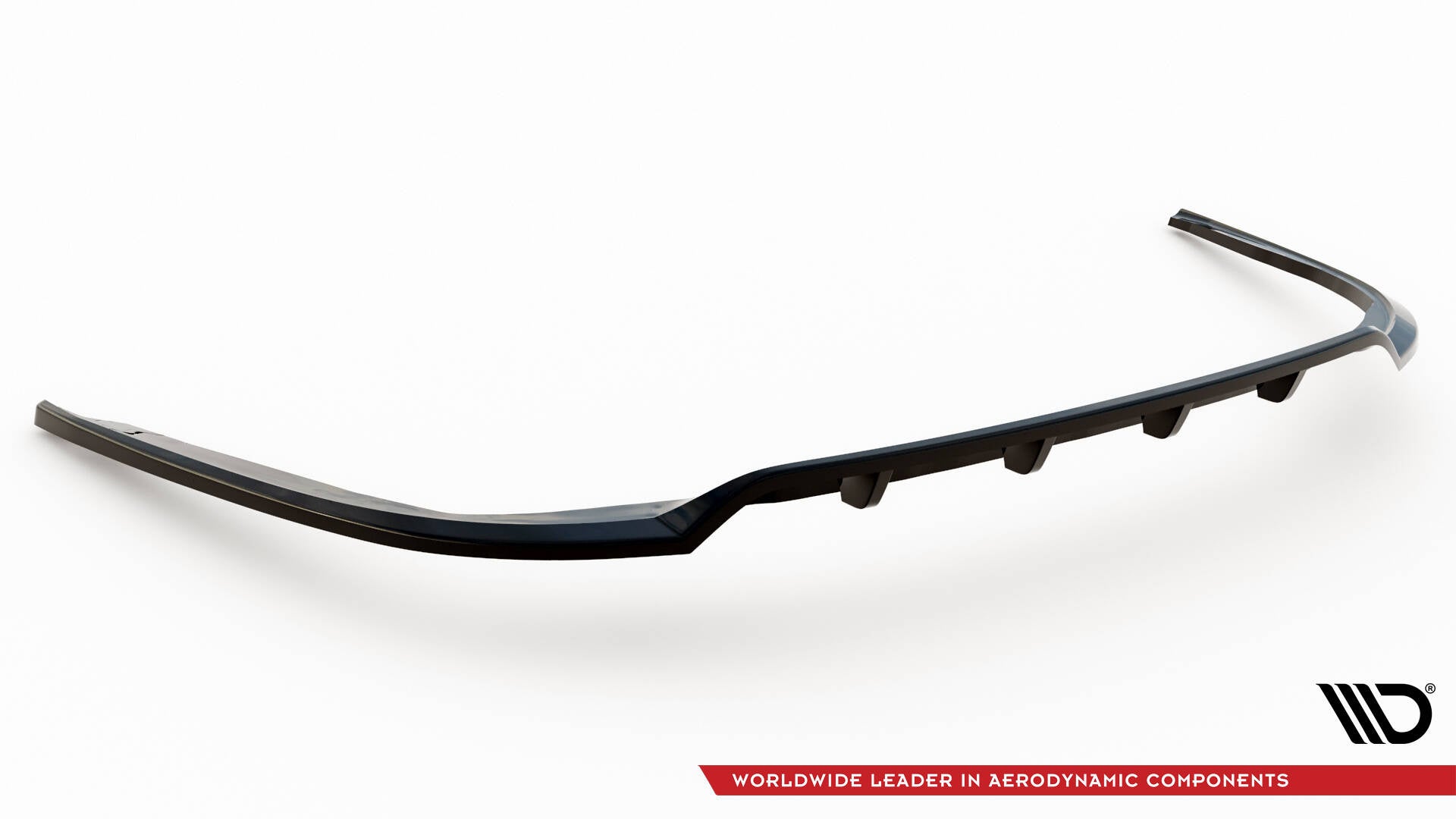 Splitter trasero Toyota Avensis Sedán Mk3 Facelift (con barras verticales)