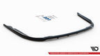 Splitter trasero Toyota Avensis Wagon Mk3 Facelift (con barras verticales)