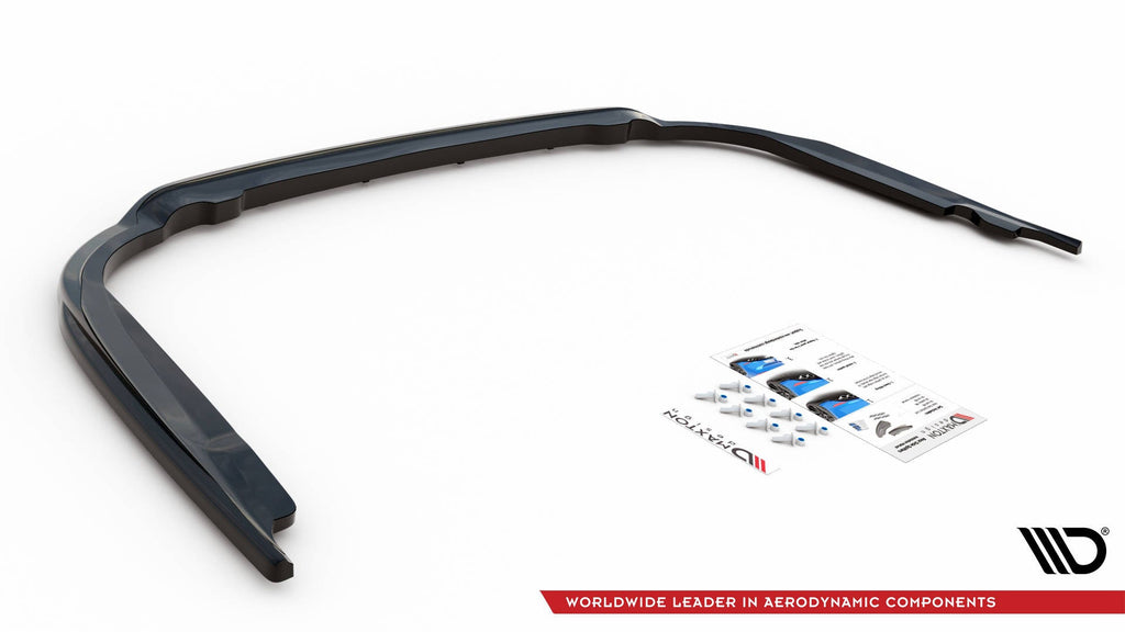 Splitter trasero Toyota Avensis Wagon Mk3 Facelift (con barras verticales)