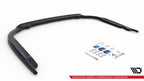 Splitter trasero Toyota Avensis Wagon Mk3 Facelift (con barras verticales)