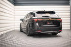 Splitter trasero Toyota Avensis Wagon Mk3 Facelift (con barras verticales)