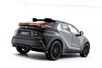 Splitter trasero Toyota C-HR Mk2 (con barras verticales)
