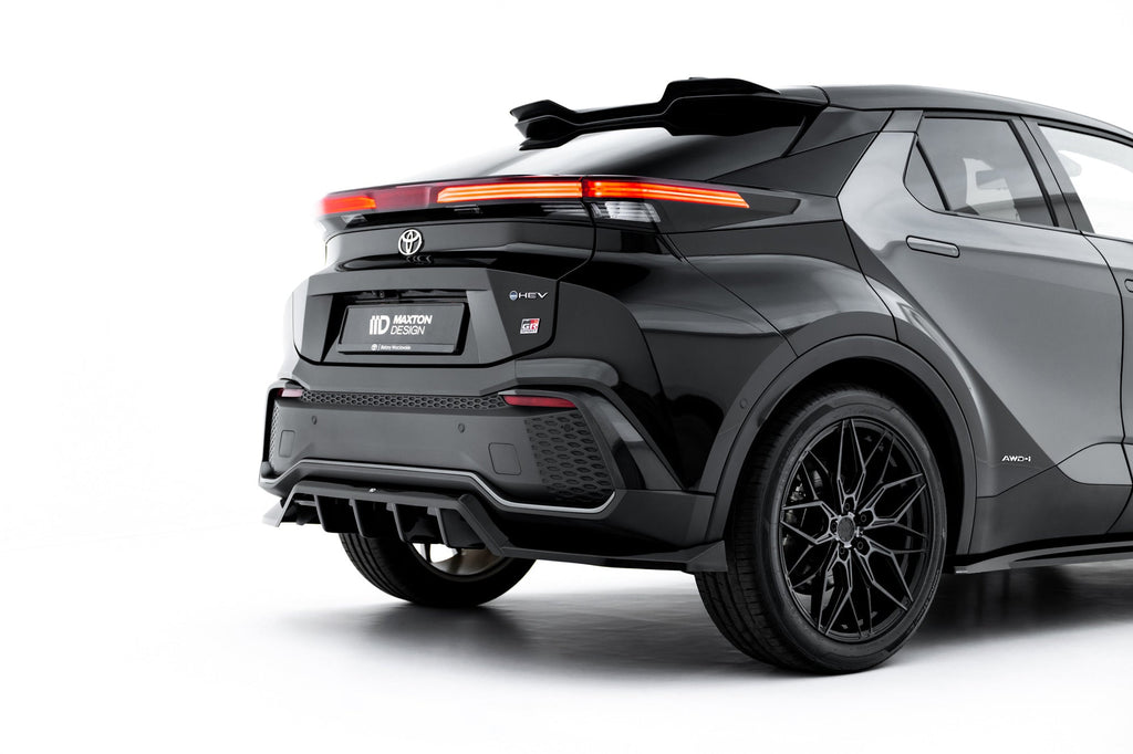 Splitter trasero Toyota C-HR Mk2 (con barras verticales)