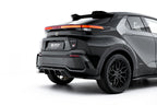 Splitter trasero Toyota C-HR Mk2 (con barras verticales)