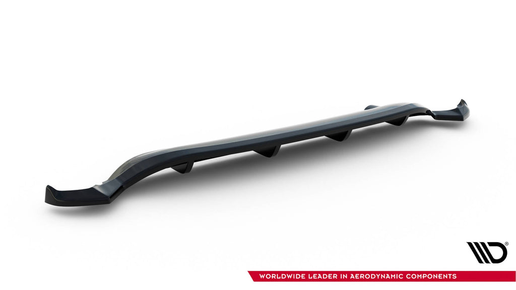 Toyota IQ rear splitter (with vertical strakes)