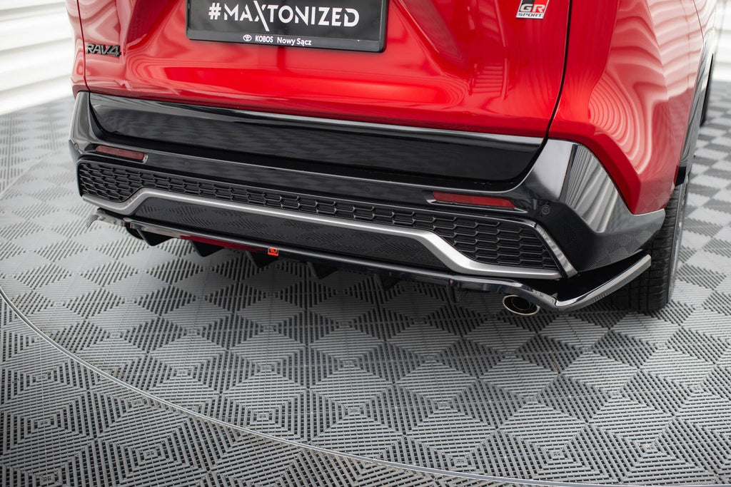 Splitter trasero Toyota RAV4 GR Sport Mk5 (con barras verticales)