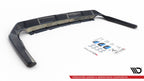 Splitter trasero Toyota RAV4 Mk5 (con barras verticales)