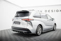 Splitter trasero Toyota Sienna Mk4 (con barras verticales)