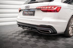 Splitter trasero V.1 Audi A4 S-Line B9 Facelift (con barras verticales)