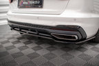 Splitter trasero V.1 Audi A4 S-Line B9 Facelift (con barras verticales)