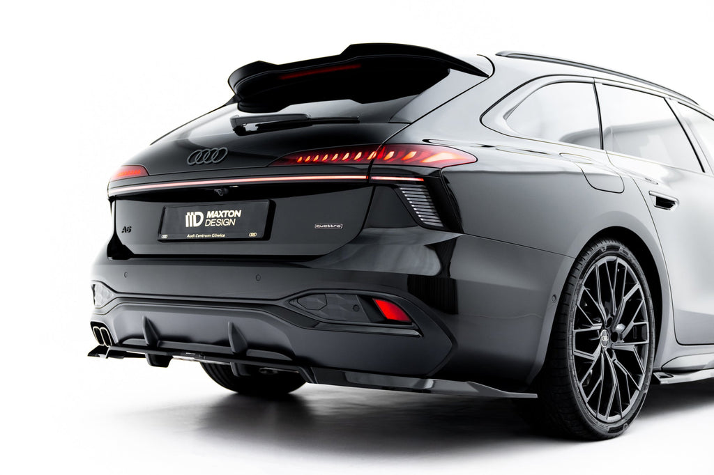 Rear diffuser V.1 Audi A6 S-Line C9 (with vertical bars)