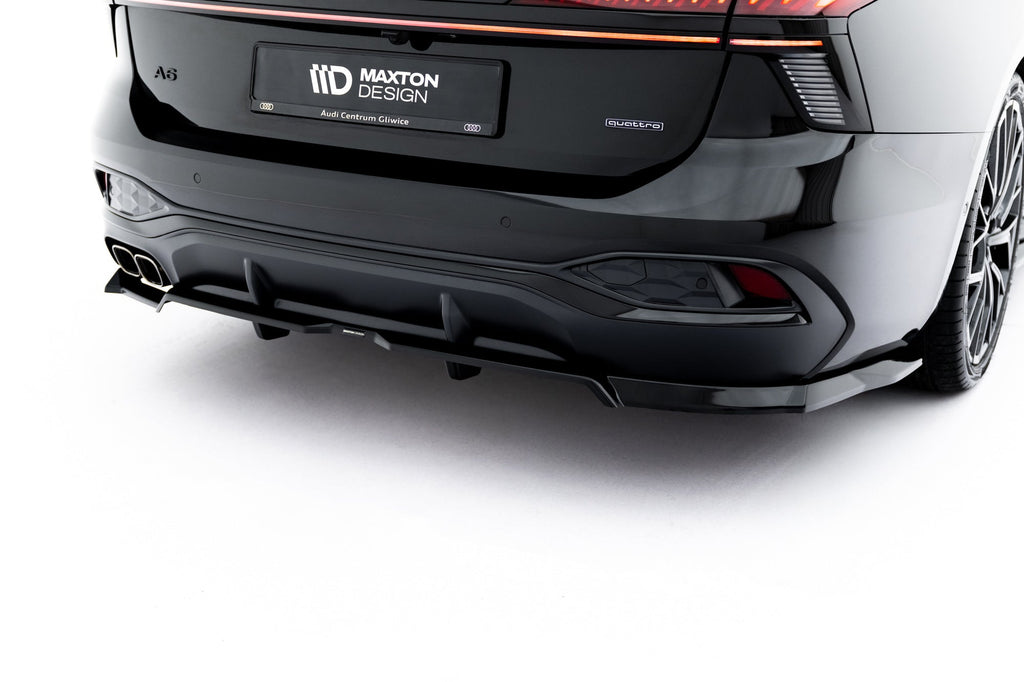 Rear diffuser V.1 Audi A6 S-Line C9 (with vertical bars)