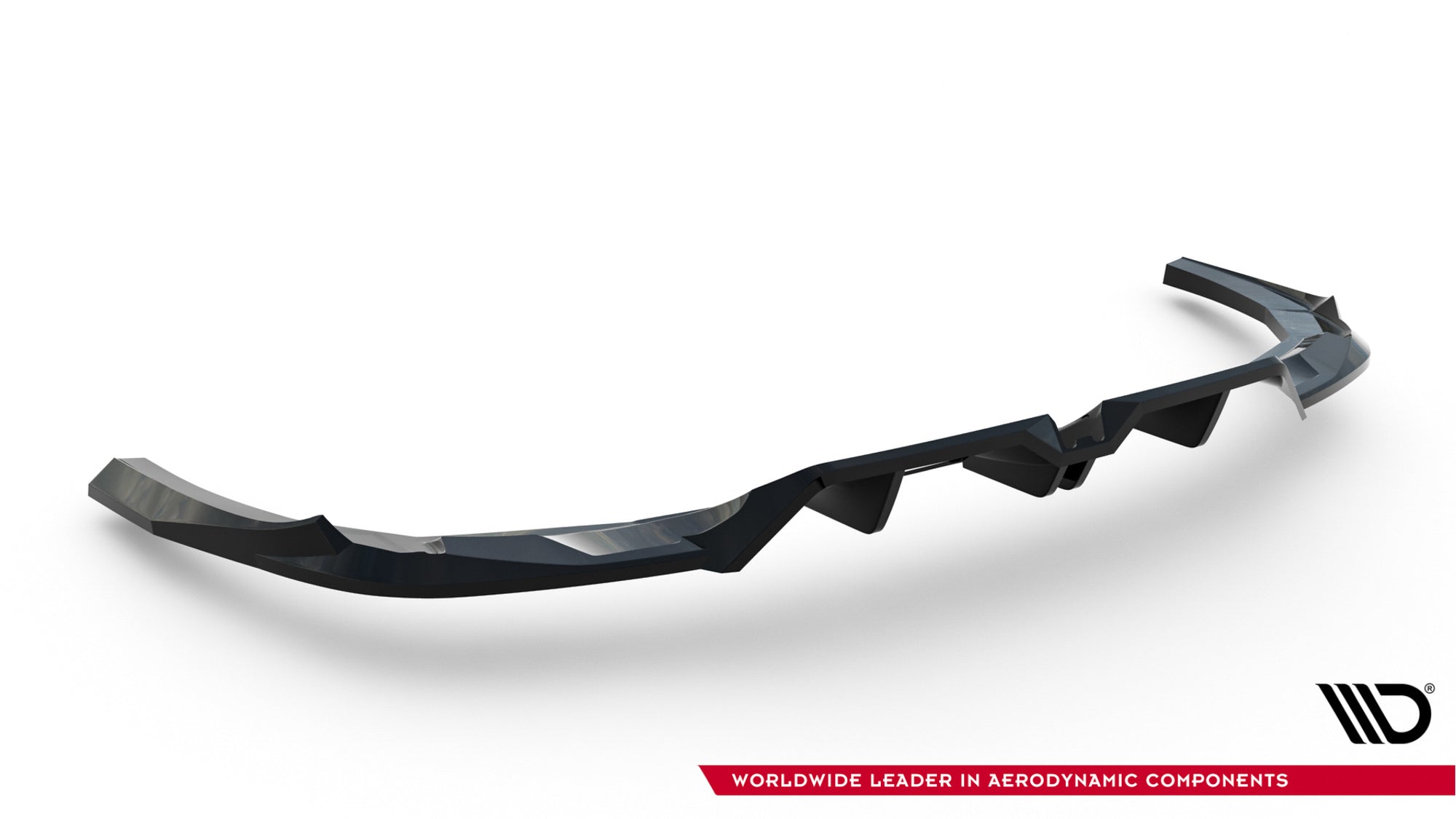 Splitter trasero V.1 Audi RS3 Sedán 8Y Facelift (con barras verticales)