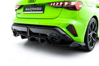 Rear Diffuser V.1 Audi RS3 Sportback 8Y Facelift (with vertical bars)