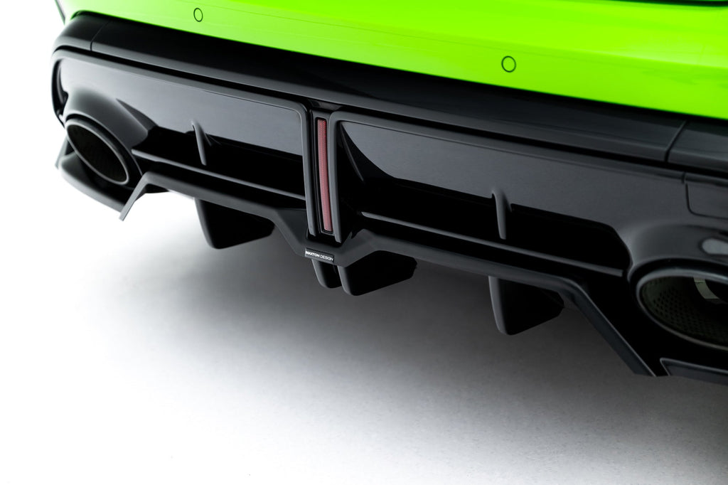 Rear Diffuser V.1 Audi RS3 Sportback 8Y Facelift (with vertical bars)