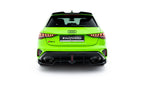 Rear Diffuser V.1 Audi RS3 Sportback 8Y Facelift (with vertical bars)